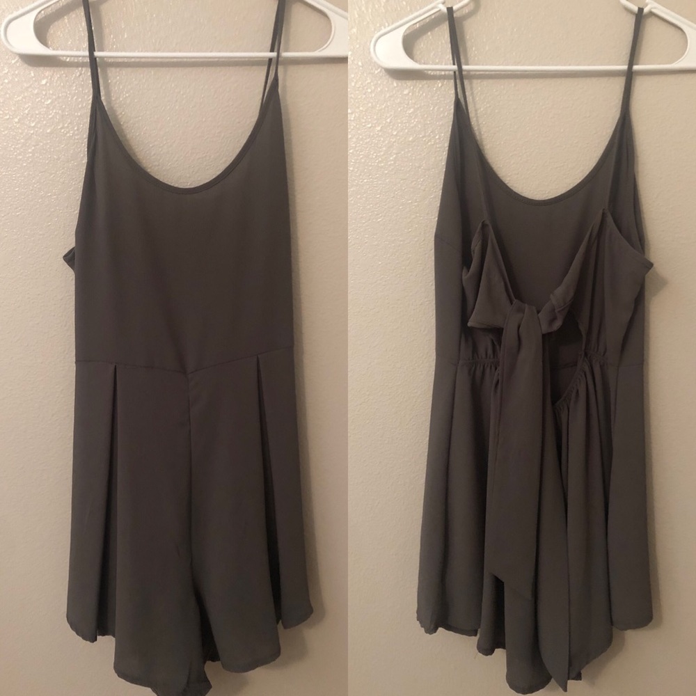 Olive Green Romper